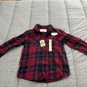 Boys medium flannel shirt